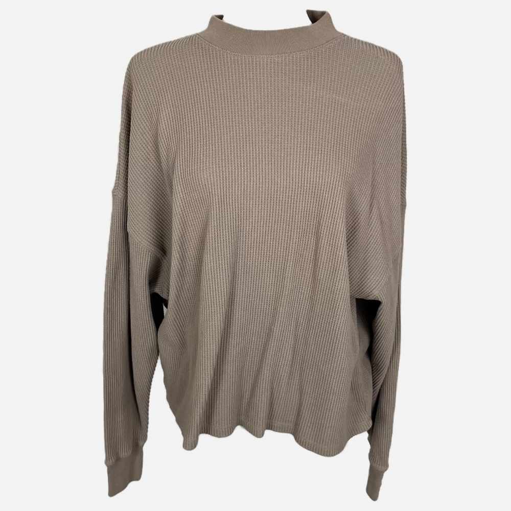 ABERCROMBIE AND FITCH EVERYDAY ESSENTIAL LONG SLEEVE THERMAL SHIRT SIZE SMALL